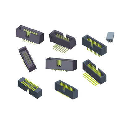 1.27 Mm Box Header Connector Right Angle Board To Board Connector