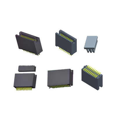 PA9T 2.54 Mm Female Header Surface Mount Printed Circuit Board Connector