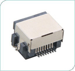 H5.5 H6.8 H8.6 Rj45 Jack Connector Phosphor Bronze Gold Plating