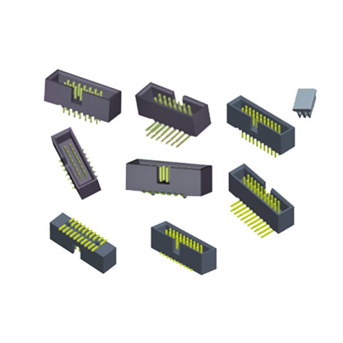 1.27 Mm Box Header Connector Right Angle Board To Board Connector